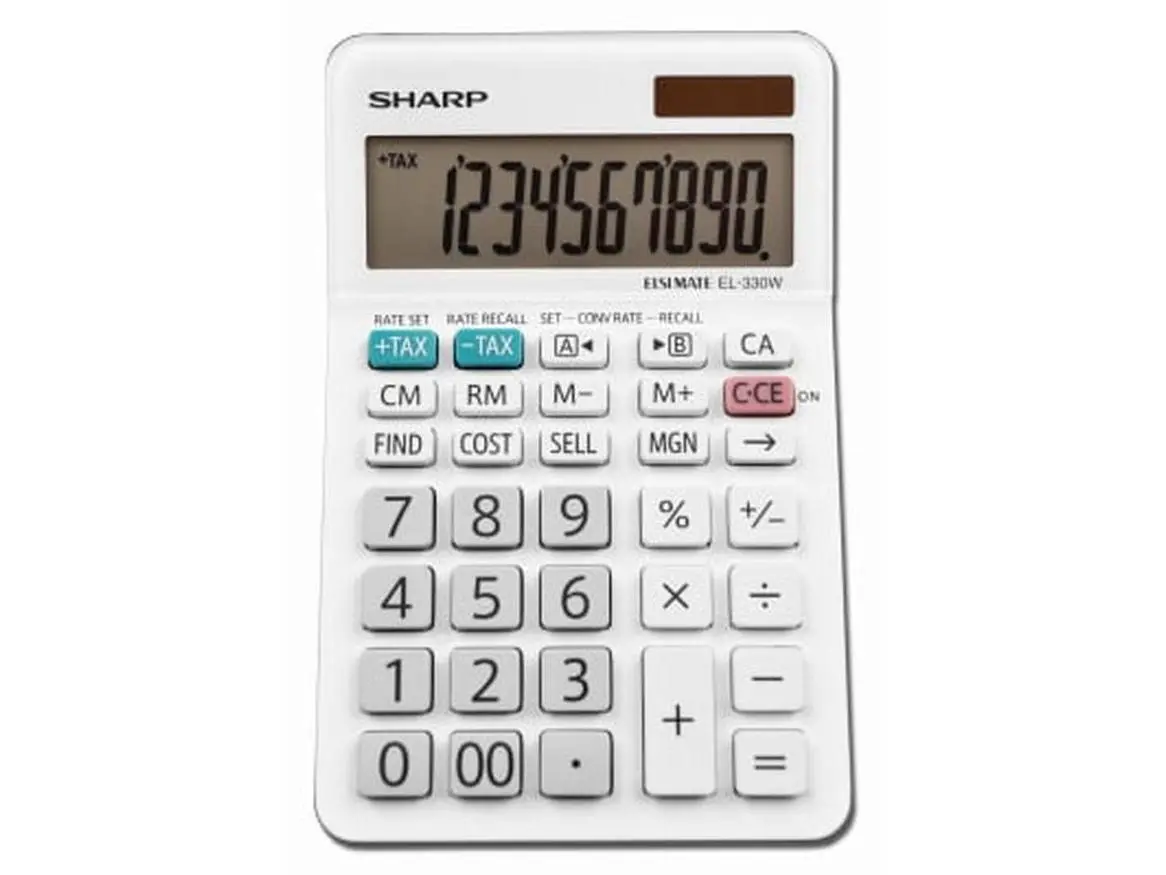 Victor Technology 225012 Medium, 10 Digit Professional Desktop Calculator