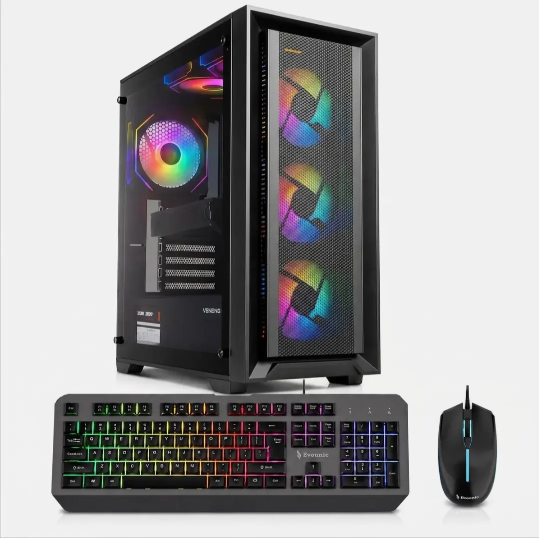Prebuilt Gaming Tower Desktop PC - 11th Gen Intel Core i9, NVIDIA RTX 4060, 32GB RAM, 1TB SSD, Windows 11, WiFi 6, BT 5.4