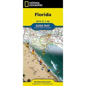 Florida Map -- National Geographic Maps, Sheet Map, Folded