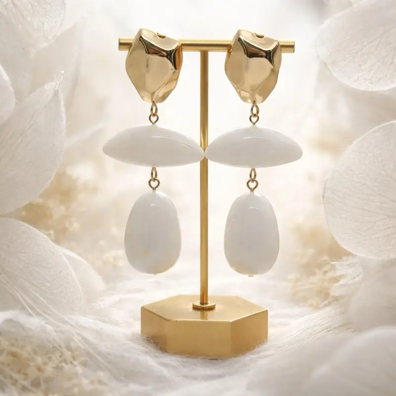 Fun In Motion- Neon Drop Earrings