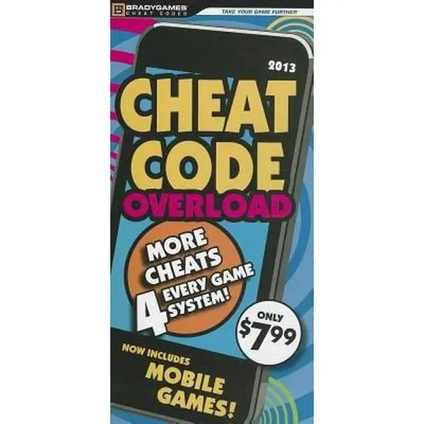 Used BradyGames Cheat Code Overload Winter 2013 Paperback - Cheat Codes for Games, Debug Modes, Unlimited Ammo, Used Very Good Condition, Condition Ratings