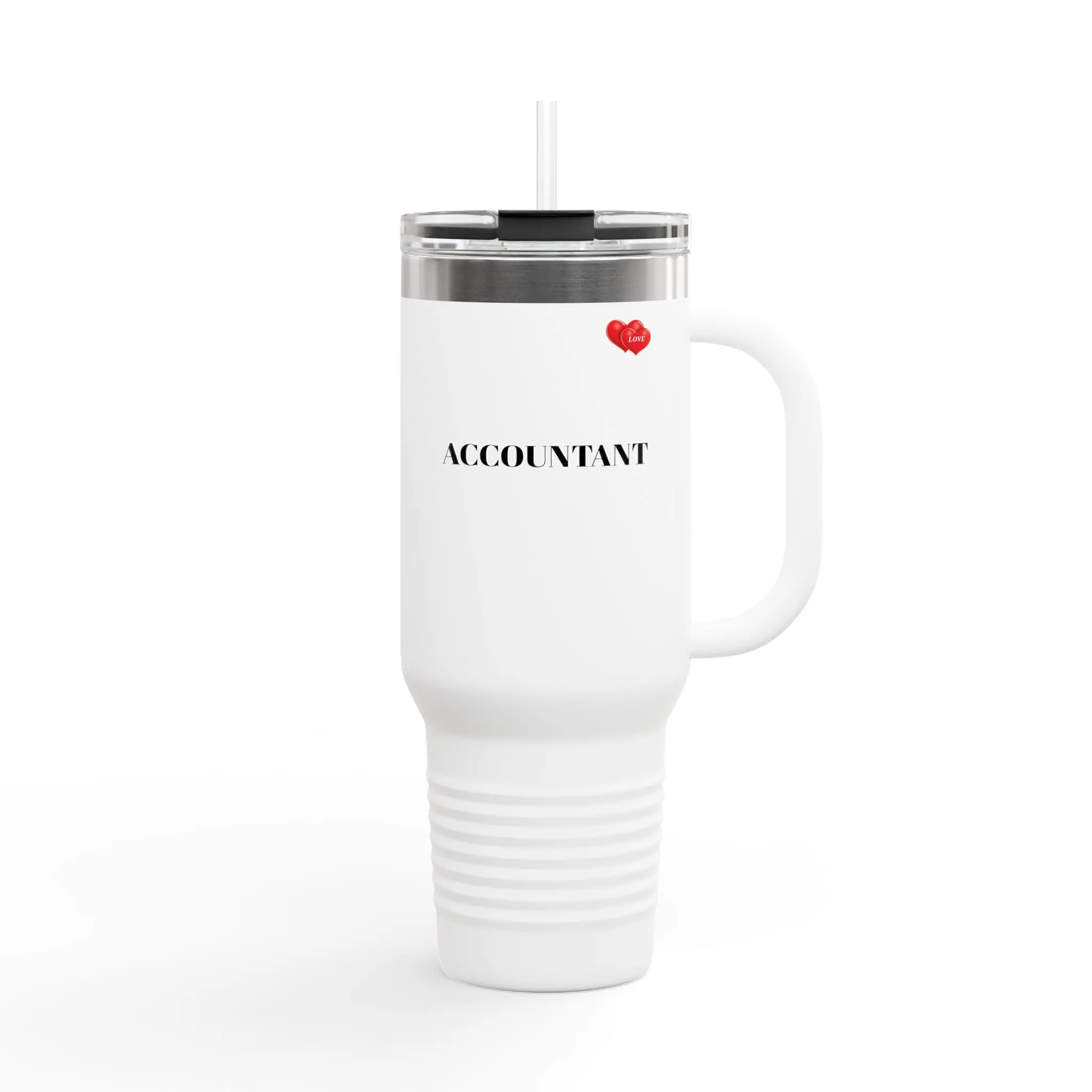 ACCOUNTANT Insulated Travel Mug  40oz — Stainless Steel Tumbler by LOVE