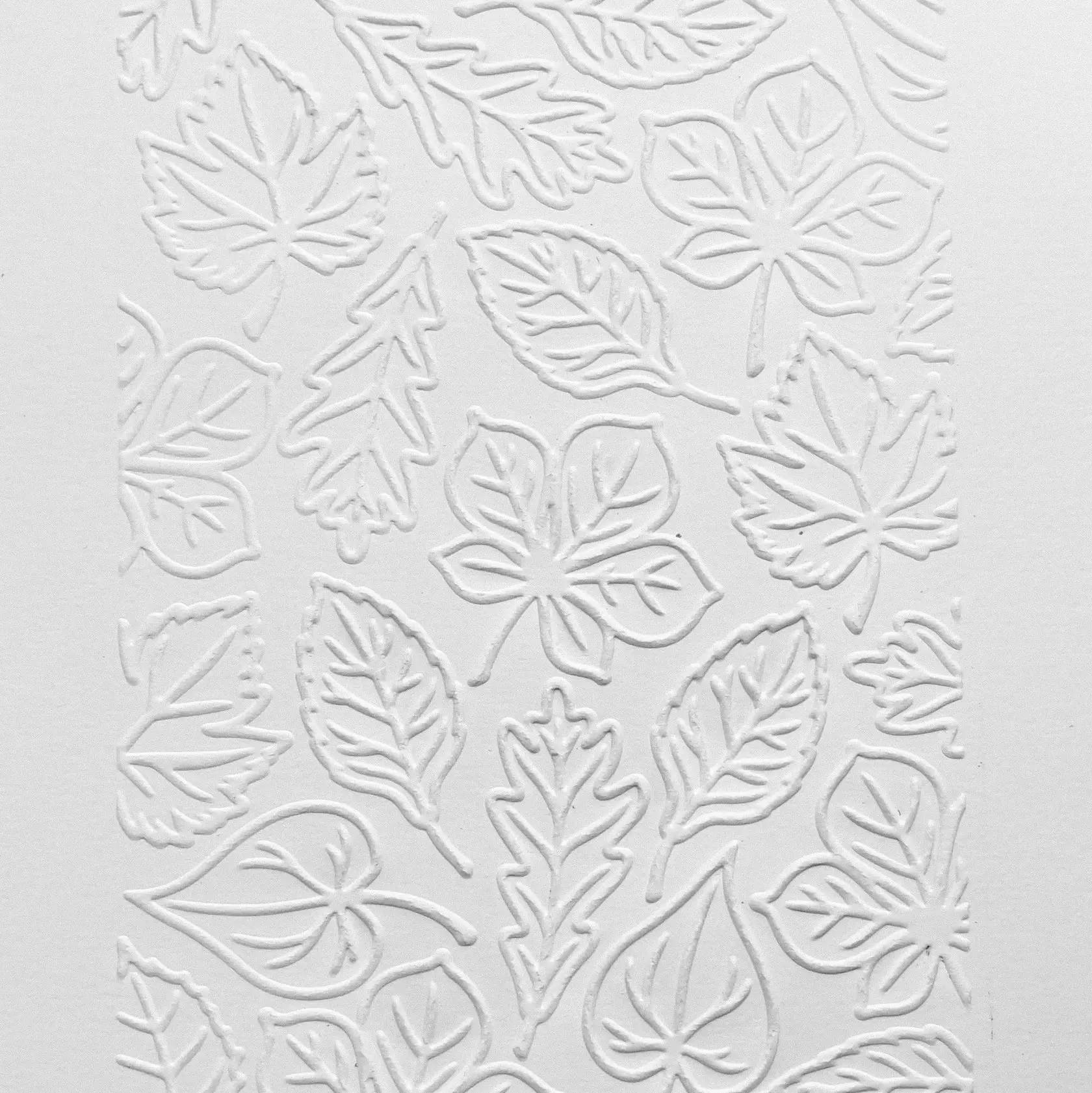 Leaves Outline - Embossed Parchment Sheets - 6/pkg