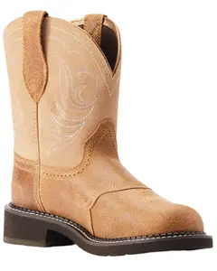 Ariat Women's Fat Heritage Dapper Western Boot Round Toe - 10044537