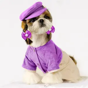 Spring Vibe Check!  50pcs Floral Dog Hair Bows & Pet Accessories for Small Dogs. Cute Rhinestone Flower Patterns & Hair Accessory for Puppy Grooming. Funny Pet Dog Products for Springtime Outing & Holiday Glow Up. Bulk Hand-Embellished Bow