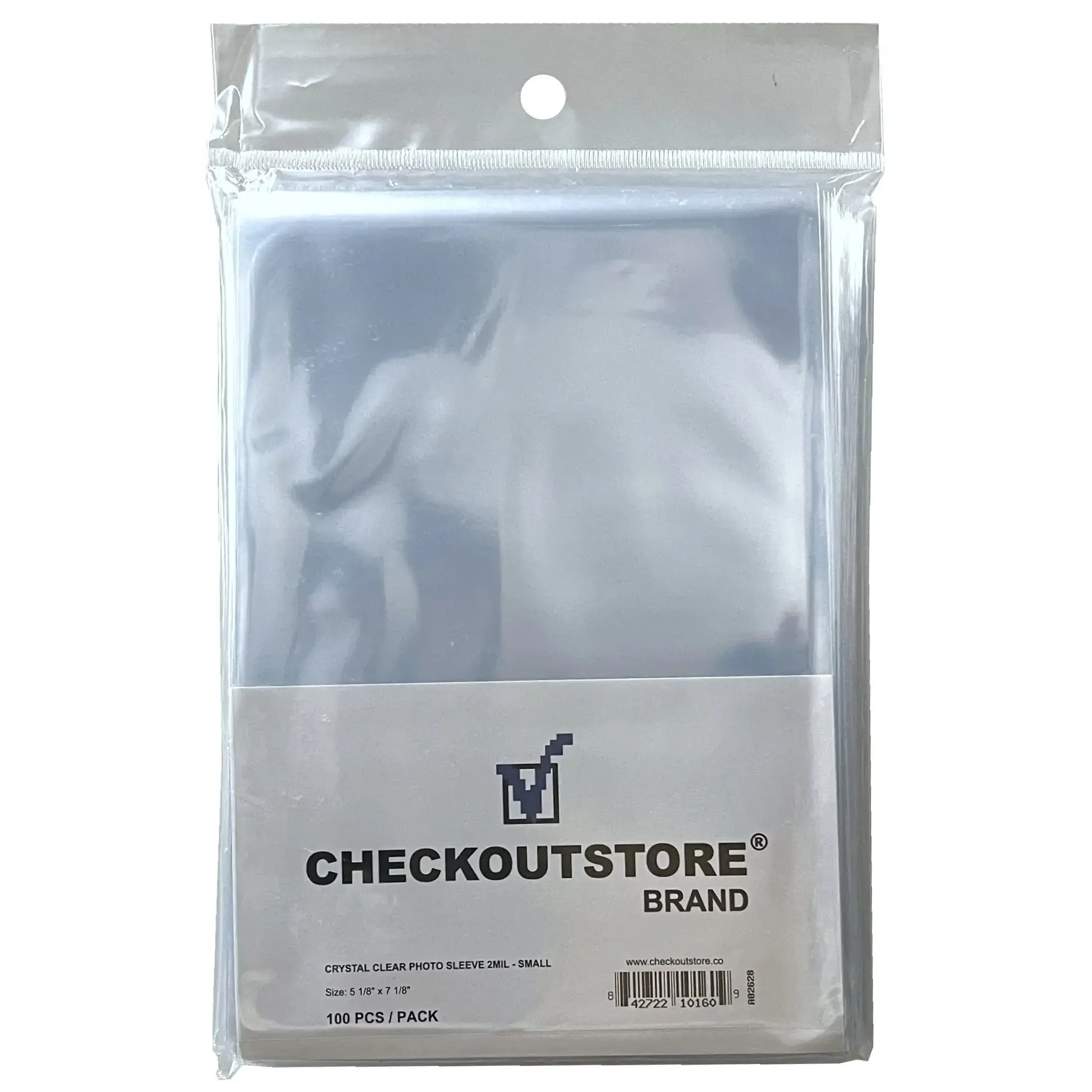 CheckOutStore Crystal Clear Protective Photo Sleeves (5 x 7 in)
