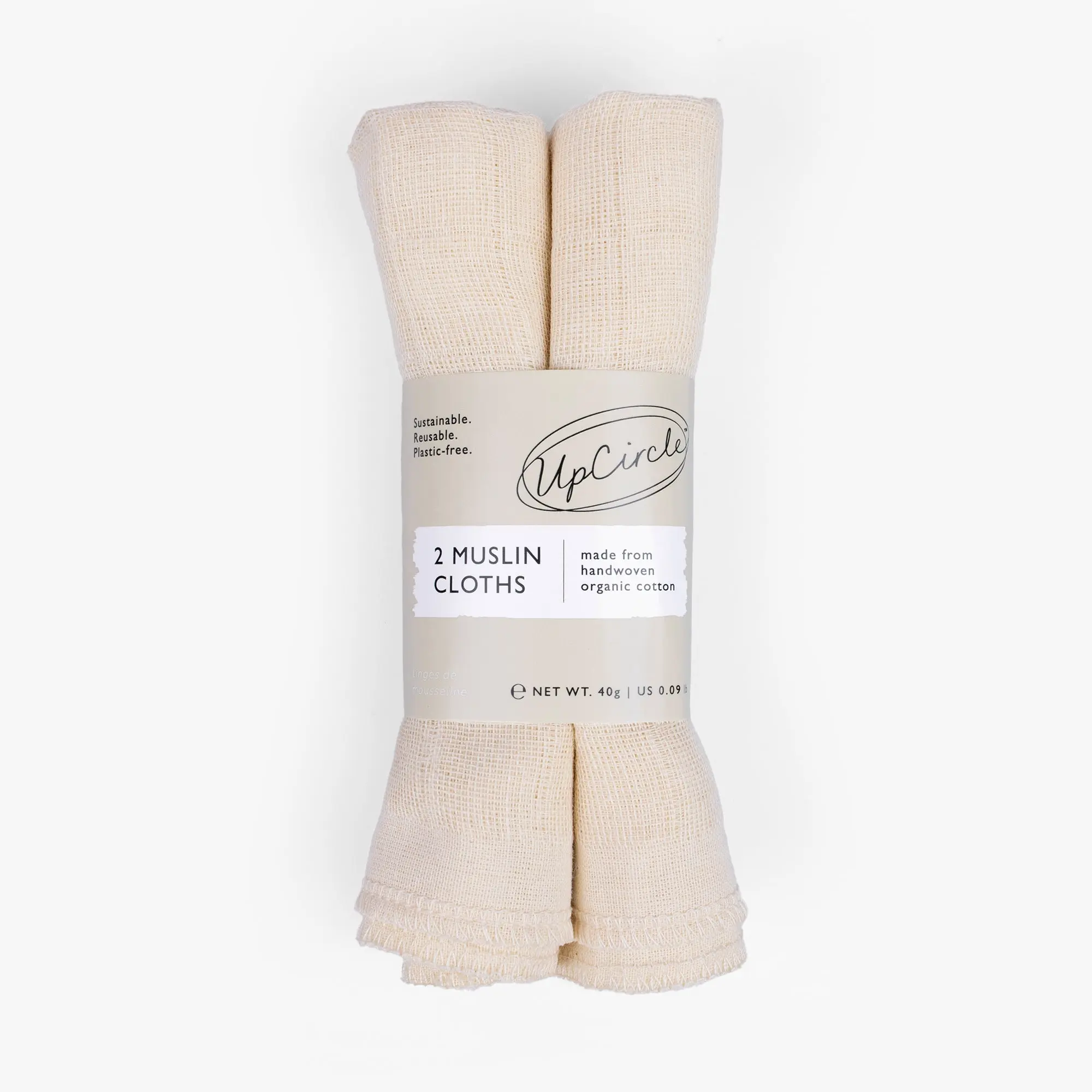 Organic Muslin Face Cloths