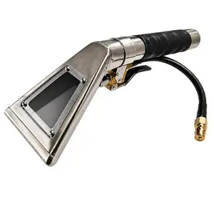 TTS Products Upholstery Cleaning Wand with View Window – Auto Detail Extractor Tool with Open Spray – Stainless Steel, Model 10-2820 - US Distributor!