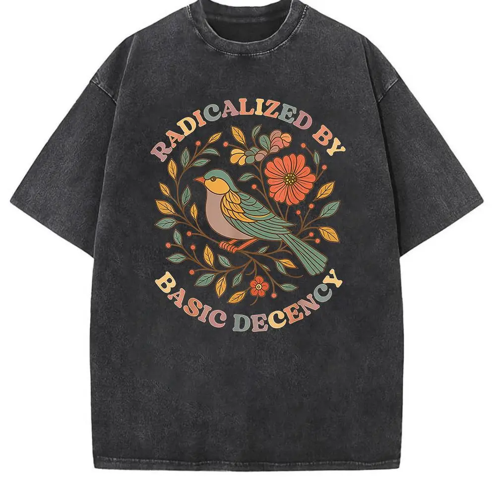 Washed T-shirt-Black