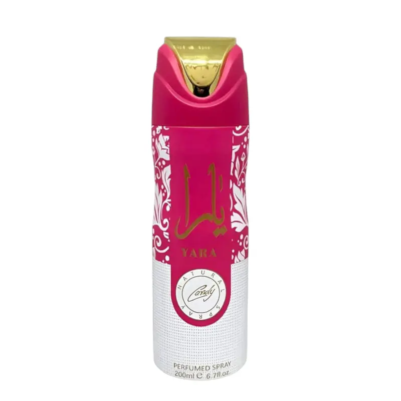 Lattafa | Yara Candy | Perfume Body Spray | Unisex Fragrance | 200 ML | Citrus - Strawberry Fizz Candy & Vanilla Notes