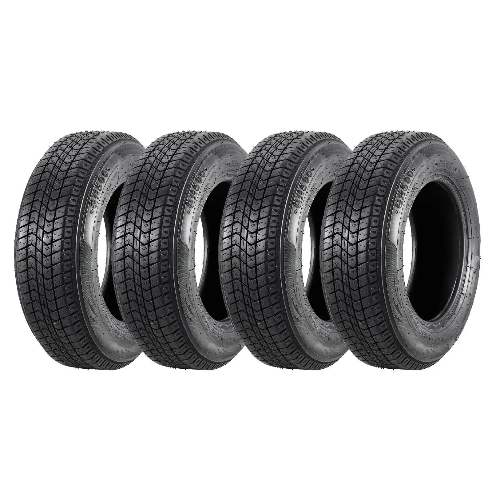 Gaomon All-Season ST175/80D13 Trailer Tire, 6PR, Load Range C (1360 LBS), 4-Pack for Boat, Utility Trailers, Four Pack