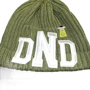 DND  Beanie Hat -Olive cow