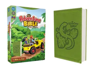 NIrV, Adventure Bible for Early Readers, Leathersoft, Green, Full Color (Adventure Bible) by Lawrence O. Richards||Zondervan [Leatherbound Book]