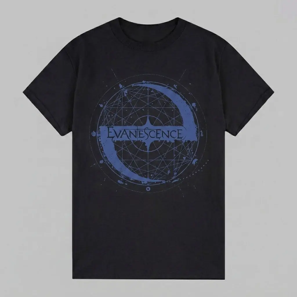 Evanescence World Tour Little Rock Y2k Graphic Tee, AR Astrology Logo Unisex T-Shirt, Perfect for Fans
