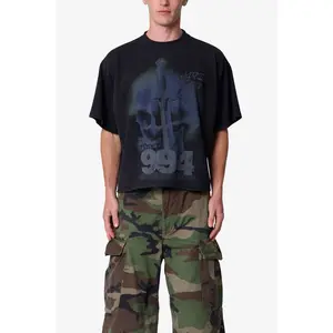 mnml Knife Skull Tee - Black