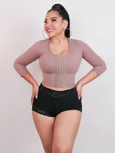 4008 Mid Sleeve Posture Correcting Vest and Push up Bra