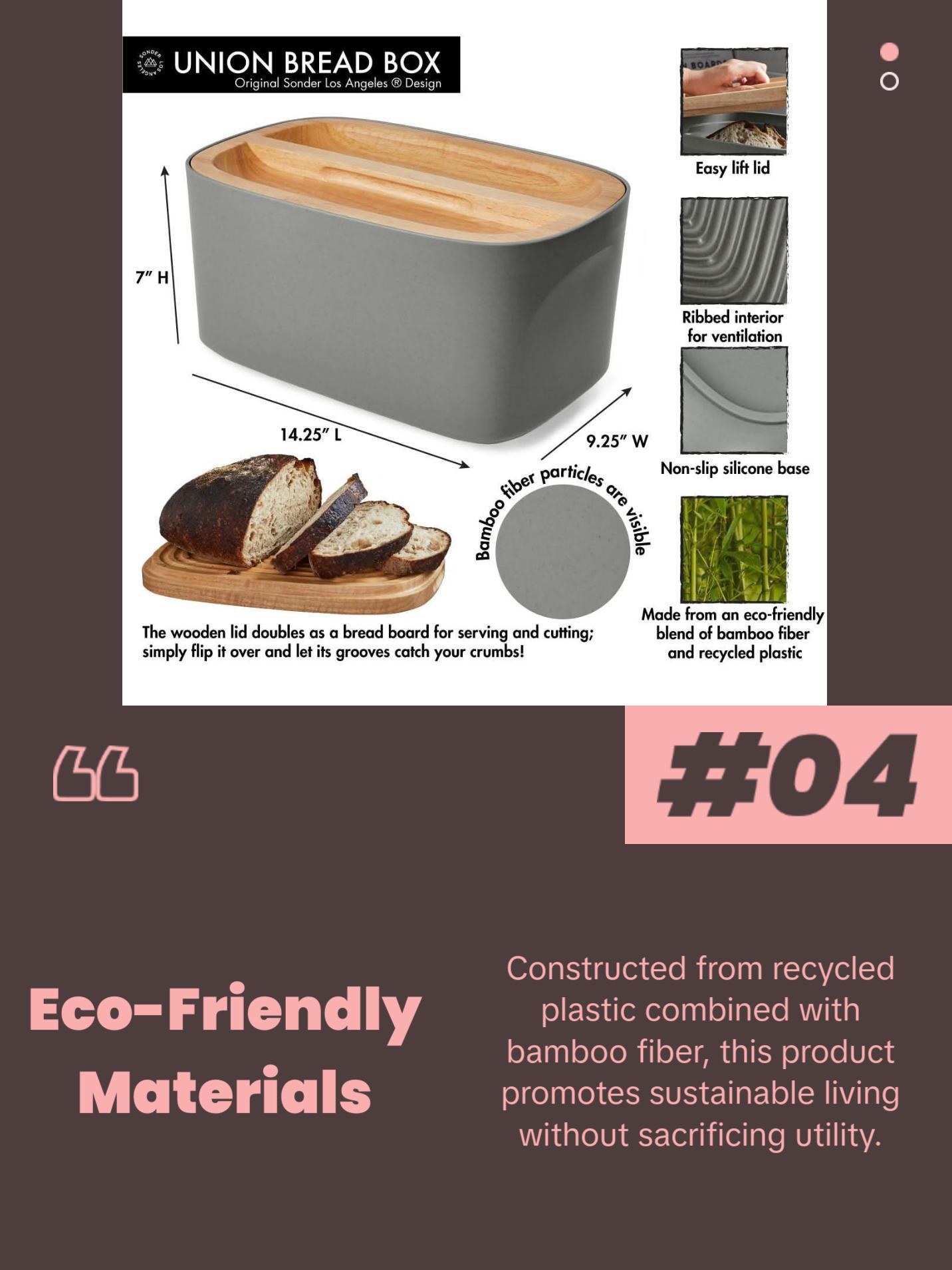 Union Bread Box - Charcoal