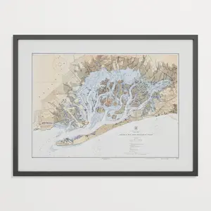 Jamaica Bay And Rockaway Inlet 1924