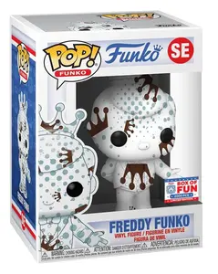 Funko Pop Box of Fun Freddy Funko Art Series White/Brown LE 2000