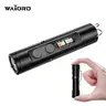 Multifunctional Rechargeable Flashlight - 500 Lumens Super Bright COB Torch, Emergency Worklight, Lighter, Window Breaker, Pocket Clip, Magnetic Base, Waterproof Keychain, USB Cable, Cells, Outdoor Camping EDC Male Gift, Multifunctional Flashlight, Rechar