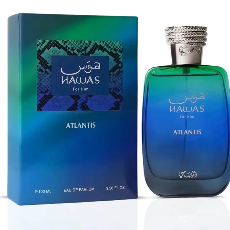 Rasasi Hawas Atlantis for Him Eau de Parfum Spray 100ml / 3.4oz