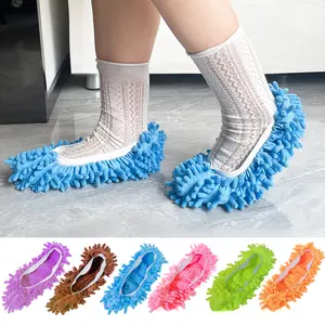 Chenille shoe covers, lazy mop shoe covers, cleaning mop slipper covers