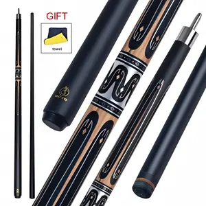 Carbon Fiber Pool Cue Stick HC-1 with Towel Gift 148cm/58.27in Length 12.75mm/0.50in Multi-layer Tip Hot Silvery Pattern Craft For Pool/Chinese Ball Billiards