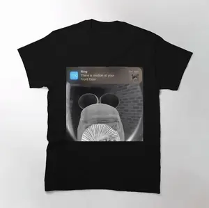 Marcus the Worm Motion at your Front of Door Meme shirt Jimbo James VRchat funny graphic tee Classic Cotton