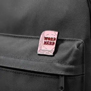 "Word Nerd" Pin
