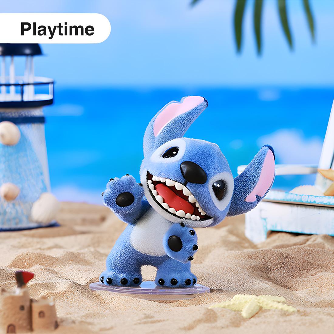 Disney Lilo & Stitch Plush Blind Box Figurines,Mystery Flocked Figure Blind Box Collectible,Cute Decor, Shelf Display & Gifts,Perfect for Disney Fans Kids Adults,Holiday Gifts, Birthday Gifts,Single Box