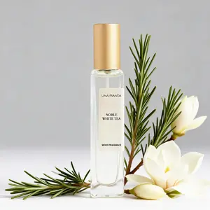 Perfume for Women and Men, Eau de Parfum (15ml) - Aromatic Earthy Woody Scent, Long-Lasting Fragrance, with Tea, Musk & Amber, Perfect Gift