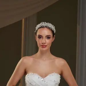 Elegant Bridal Hair Jewelry with Pearls - Handmade Elegant Hair Jewelry for Brides, Bridesmaids - Authentic Design