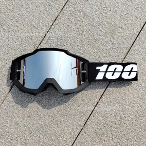 100% Motorcycle Goggles – Off-Road Dirt Bike, Downhill MTB, Ski & Snowboard Protective Eyewear, Helmet Compatible, Anti-Fog & UV Protection