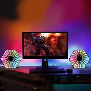 Striking 3D Effects Sound Reactive Infinity Mirror