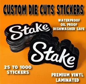 Custom Vinyl Stickers / Die Cut Stickers / Logo Stickers | Waterproof, Oil-Proof & Durable