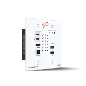 ToVi X4 4K Wall Plate Encoder (Video Wall, KVM) - X4UH-WUC-ETX