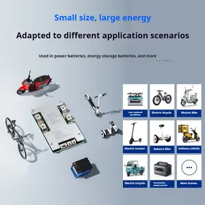 3S 4S BMS Battery Protection Board 30A 50A 100A Li-ion LiFePO4 Battery Management System for Electric Scooter E-bike 2/3 Wheel EV