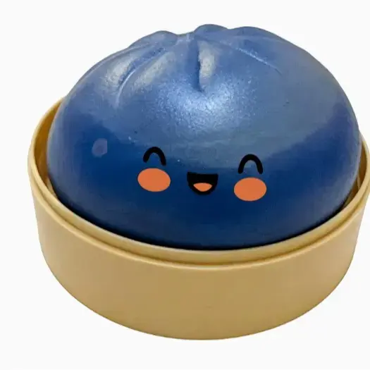 Bright Blue Dumplings-Smile