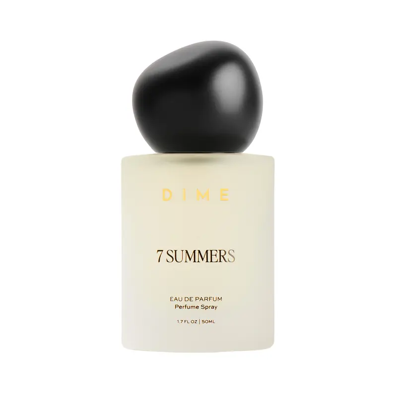 DIME 7 Summers Perfume, Sweet Floral Fragrance, Vanilla & Musk, Hypoallergenic, Clean Perfume, Eau de Toilette For Women, 1.7 oz / 50 ml