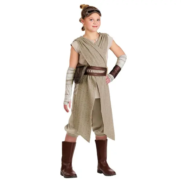 Girl's Deluxe Star Wars Rey Costume