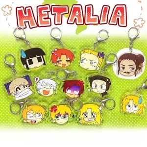 Hetalia Keychains - Romapru, Itager OPT Acrylic Keychains - Cute Keyrings Birthday Gifts – Cute Acrylic Keychain Charms