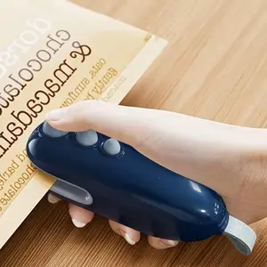 2 in 1 Mini Handheld Vacuum Sealer, 1 Count USB Charging Portable Vacuum Sealer, Food Storage Sealer for Snack, Leftover & Meal Prep