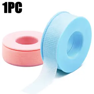 Lash Tape for Eyelash Extensions - Eyelash Tape Silicone Gel Sensitive Skin Safe lash Extension Tape Pain-Free Removal Breathable Micro-Porous Makeup Tape Cosmetic Makeup Tool