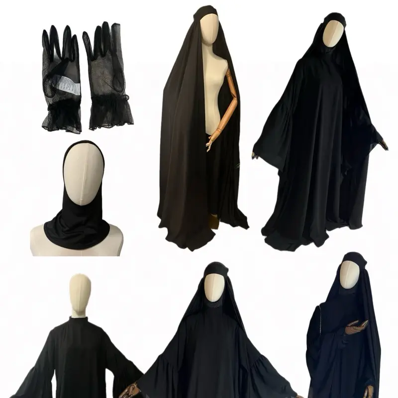 Burqa, dress, gloves, Headcover