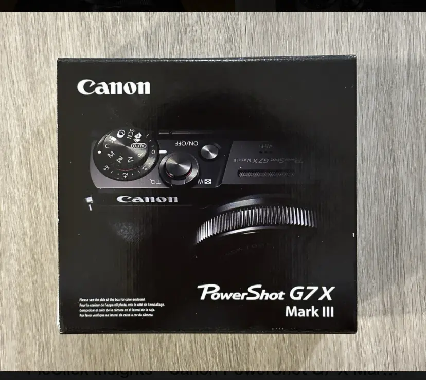 PowerShot G7 X Mark lll Camera