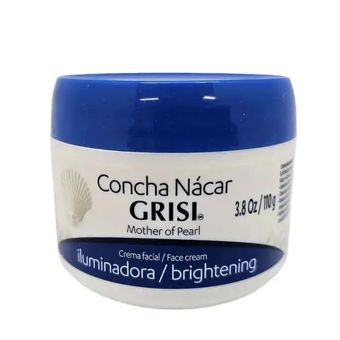 Grisi Concha Nacar Cream: For Dark Spots & Scars | Mother of Pearl Face Moisturizer 3.8 oz