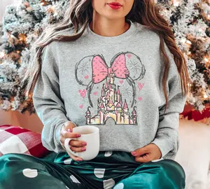 Minniee Sweatshirt, Mouse And Friends Sweatshirt, Family Shirt, Vintage Shirt Retro