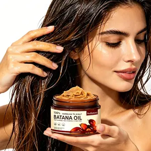Batana oil - specially for men and women, nourishing hair more voluminous and thicker, silky hair care, oil control and anti-frizz, color protection and repair of damaged hair, a healthy glow