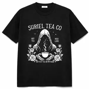 Suriel Tea Co Shirt, Fantasy Reader Shirt, Acotar Shirt, A Court Of Thorns and Roses T-Shirt, Bookish Gift, Book Lover Shirt