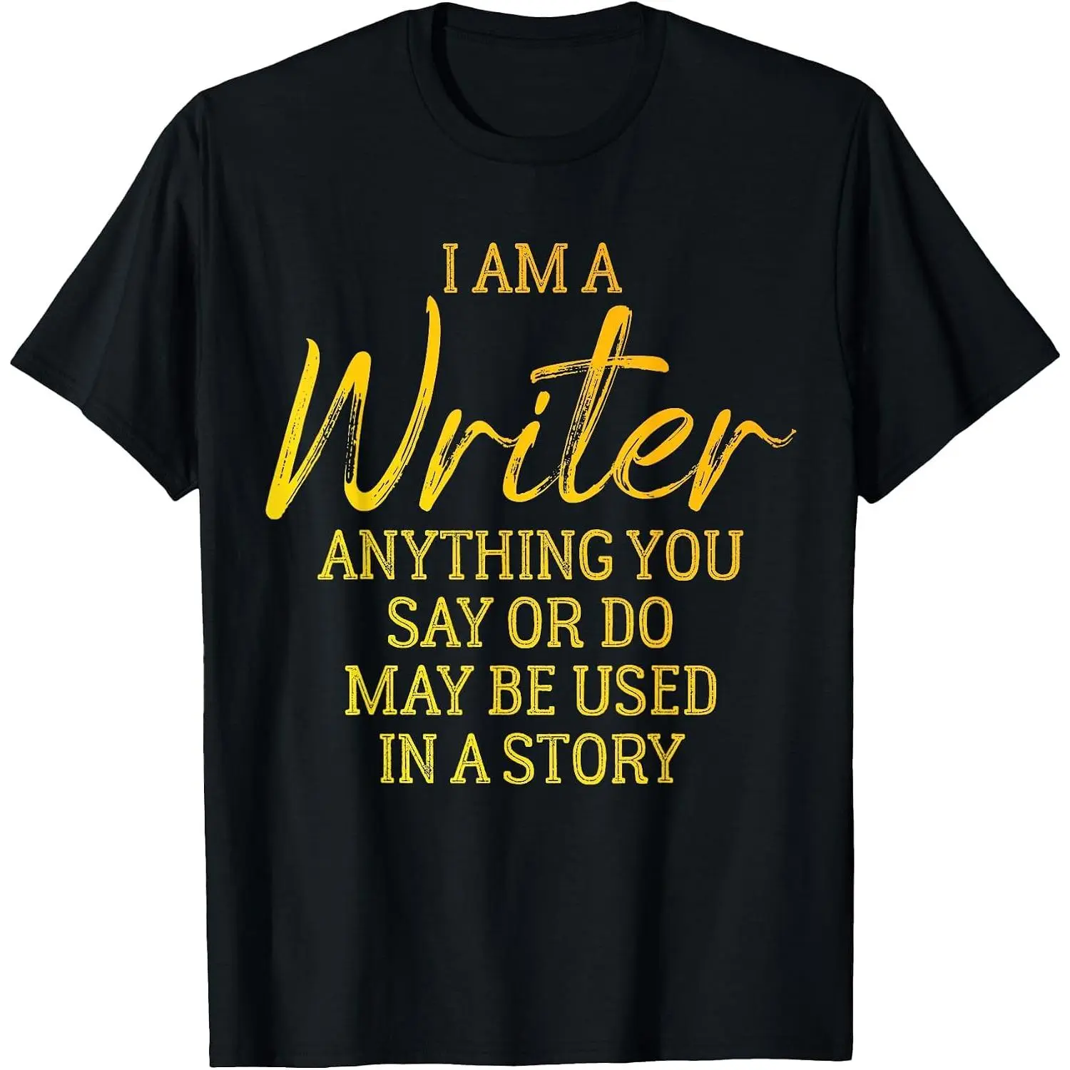 100%cotton Writer Outfit for Men Women Writing Lover Author Poet Writer T-Shirt